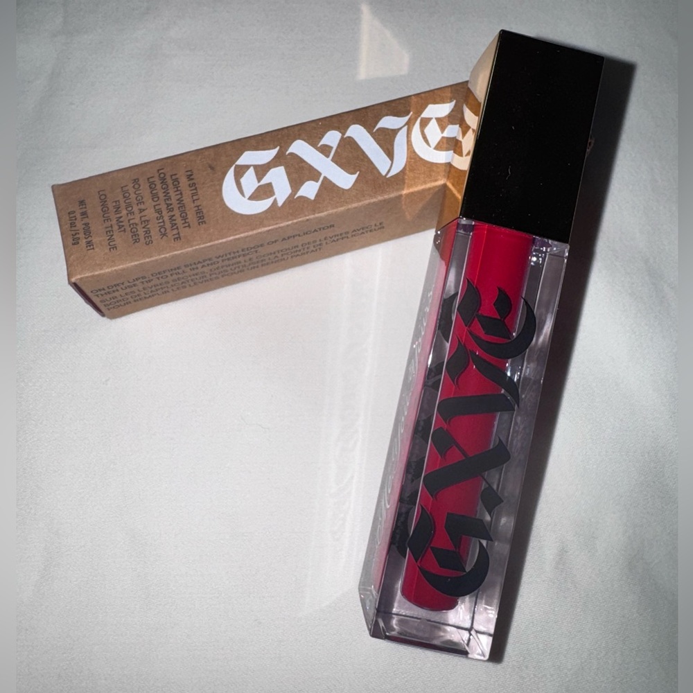 Gxve I’m Sill Here - Red Longwear Matte Liquid Lipstick in Original Recipe, NEW - Picture 8 of 11